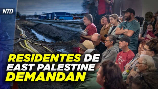 NTD [Día 27 feb] Residentes de East Palestine presentan demanda; Actores de Hollywood rechazan órdenes