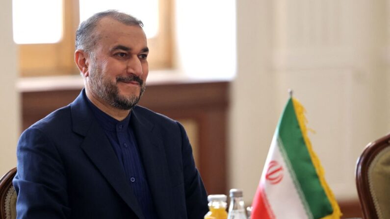 El ministro de Asuntos Exteriores de Irán, Hossein Amir-Abdollahian, en la capital, Teherán (Irán), el 29 de enero de 2023. (Atta Kenare/AFP vía Getty Images)