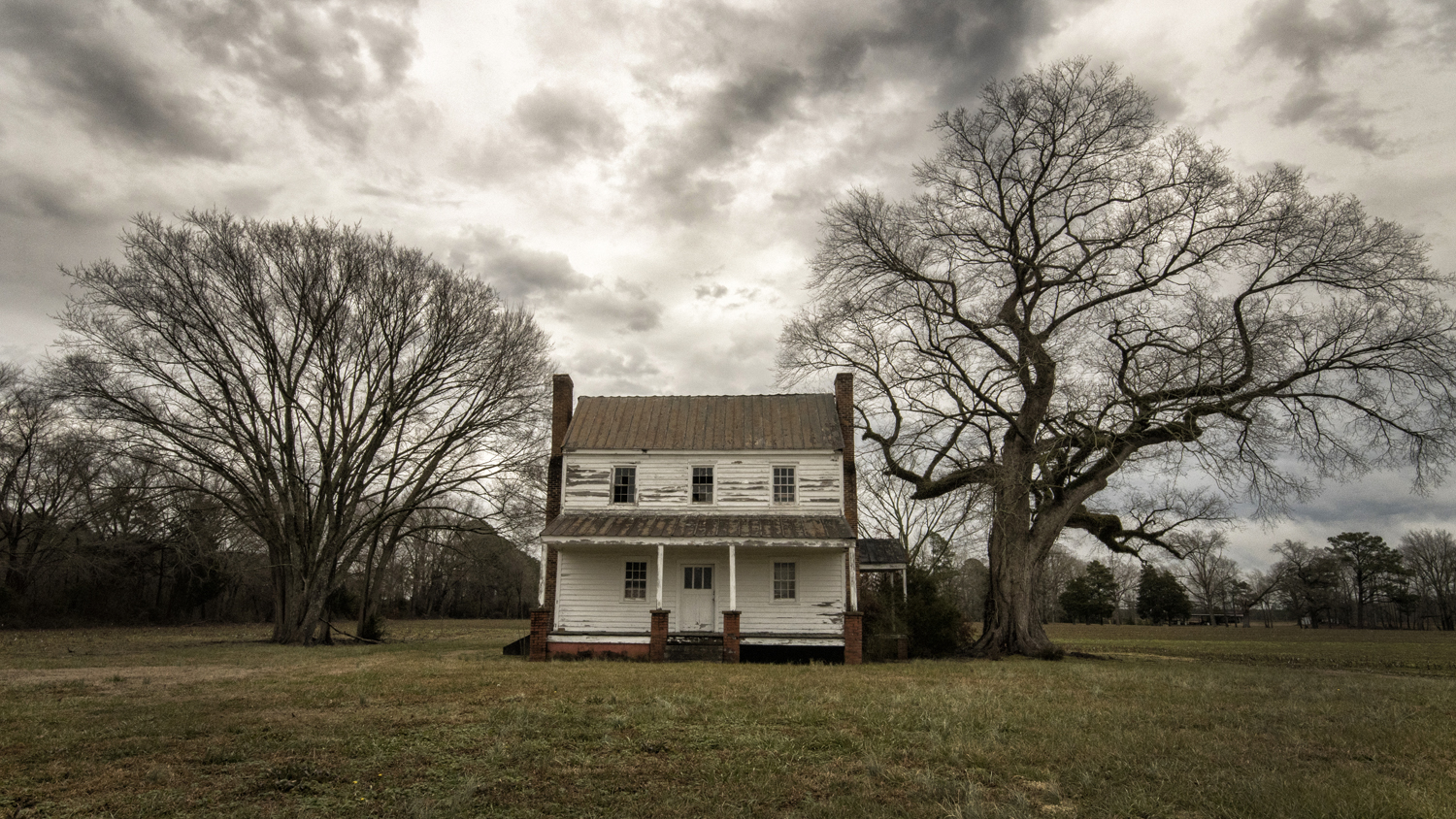 Una casa abandonada en Snakebite Township, Carolina del Norte, fotografiada en diciembre de 2022. (Cortesía de Michael Wade)