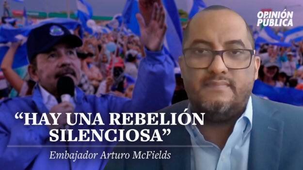 Régimen de Ortega está pasando por una «rebelión silenciosa»: Embajador Arturo McFields