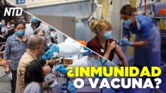 La inmunidad natural es mejor que vacunarse contra la COVID, según estudio