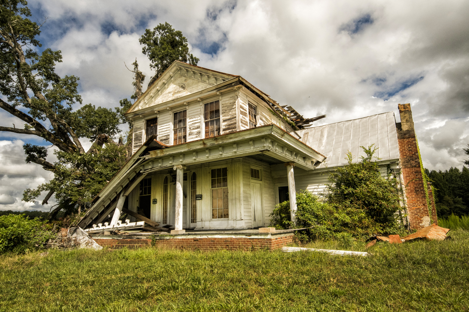 “Musgrave House” en el condado de Southampton, Virginia, fotografiada en agosto de 2022. (Cortesía de Michael Wade)