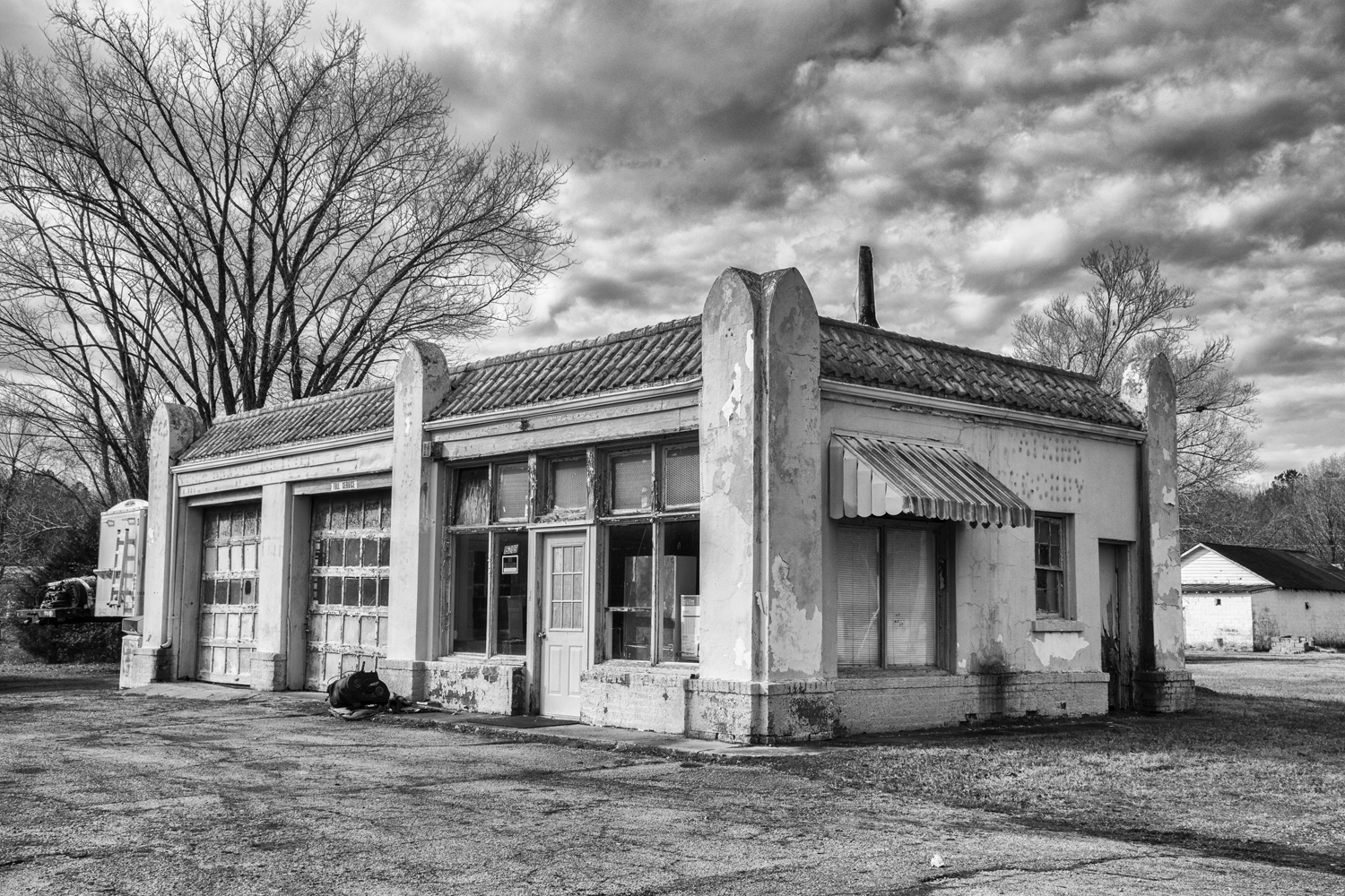 Estación de servicio en Branchville, Virginia, fotografiada en enero de 2020. (Cortesía de Michael Wade)