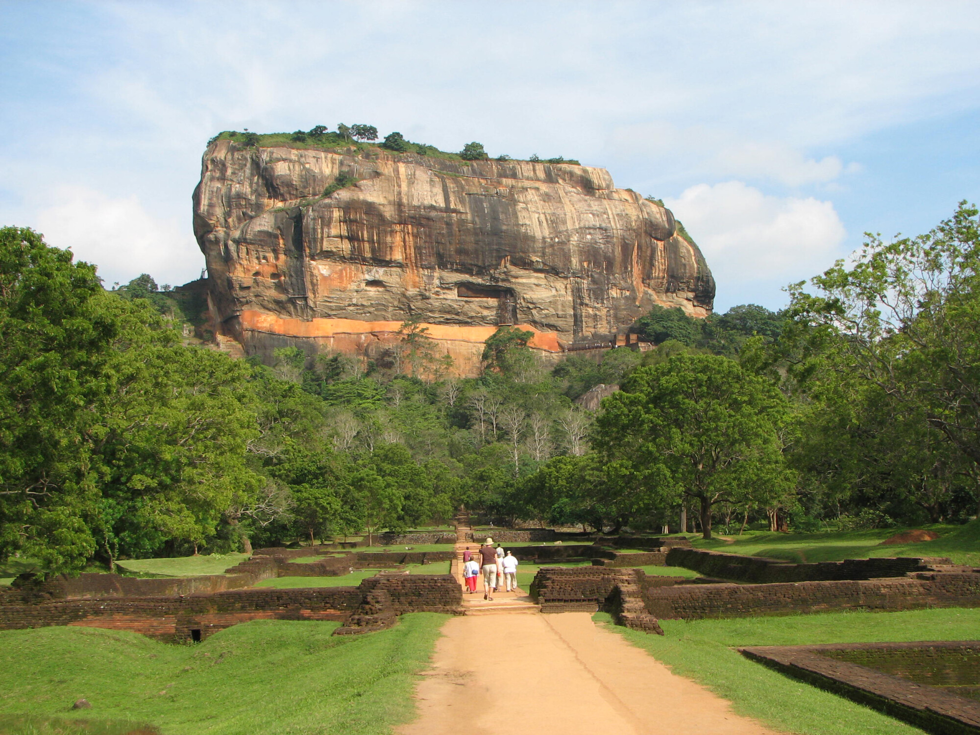 Sigiriya, Sri Lanka (Bernard Gagnon en Wikimedia)