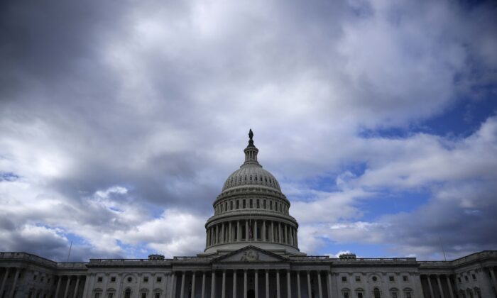 Una vista del Capitolio de EE. UU. en Washington, el 23 de enero de 2023. (Drew Angerer/Getty Images)