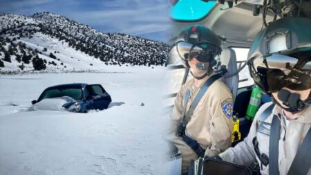 Hombre de 81 años atrapado en su auto una semana tras tormenta de nieve, sobrevive con pan y nieve