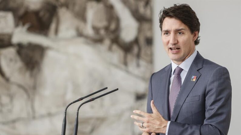Fotografía de archivo del primer ministro de Canadá, Justin Trudeau. EFE/ Mariscal
