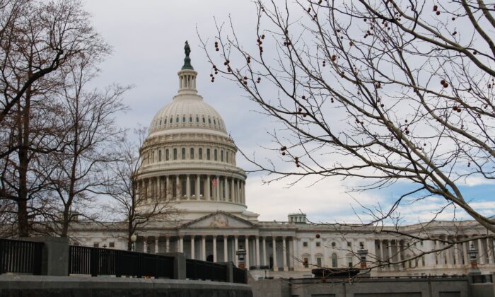 El edificio del Capitolio de EE. UU. en Washington el 24 de febrero de 2023.(Madalina Vasiliu/The Epoch Times)
