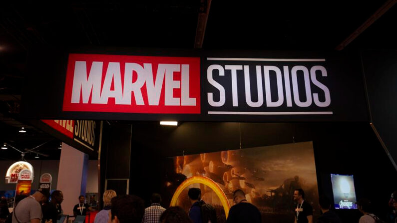 El logo de Marvel Studios, en una fotografía de archivo. EFE/EPA/Adam S. Davis