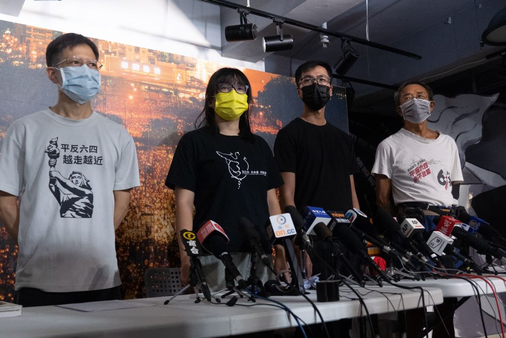 Hong Kong condena a activistas que organizaban vigilia de Tiananmen