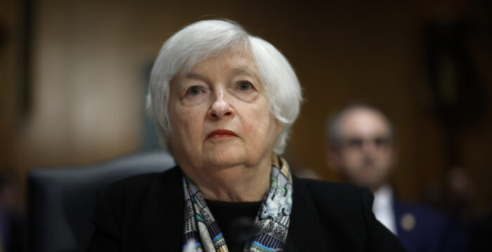 Treasury Secretary Janet Yellen Discusses Banks Scaling Back Lending and Inflation Cooling Measures