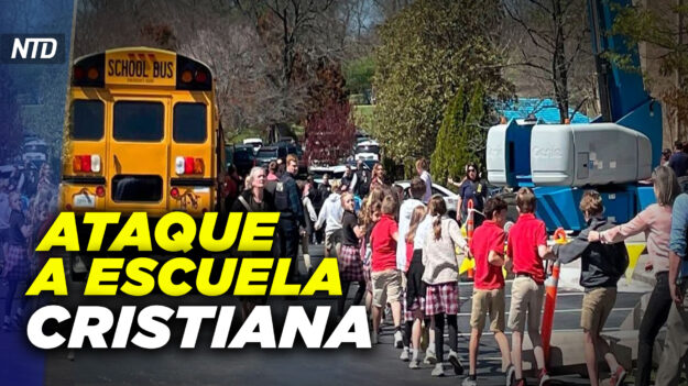 NTD Noche [27 de mar] Atacan escuela cristiana en Nashville; Encuesta: Trump supera a DeSantis