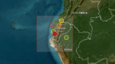 Una niña muerta y decenas de damnificados en Perú por sismo en Ecuador