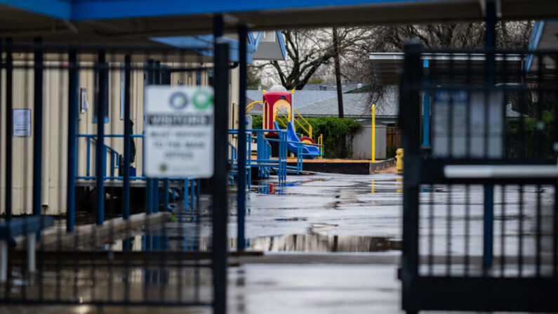 Escuela Primaria Sierra View en Chico, California, el 12 de marzo de 2023. (John Fredricks/The Epoch Times)