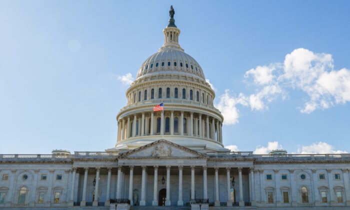El edificio del Capitolio de EE.UU. en Washington el 28 de febrero de 2023 (Madalina Vasiliu/The Epoch Times).