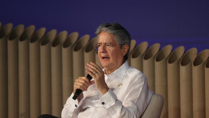 El presidente de Ecuador, Guillermo Lasso, en una fotografía de archivo. EFE/ Orlando Barría