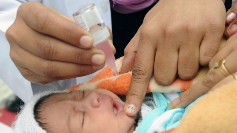 La confianza en las vacunas infantiles cae más de un tercio durante la pandemia. (Narinder Nanu/AFP/Getty Images)