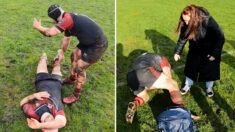 Novia de jugador de rugby estaba «en shock» cuando su novio se lesionó, ¡pero luego sucedió esto!