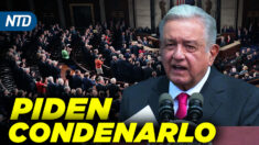 NTD Noche [26 abril] Piden condenar a AMLO por amenaza de interferencia electoral en EE. UU.; Disney demanda a DeSantis