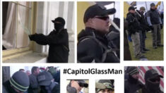 Búsqueda del vándalo del 6 de enero apodado #CapitolGlassMan continúa en Sedition Hunters