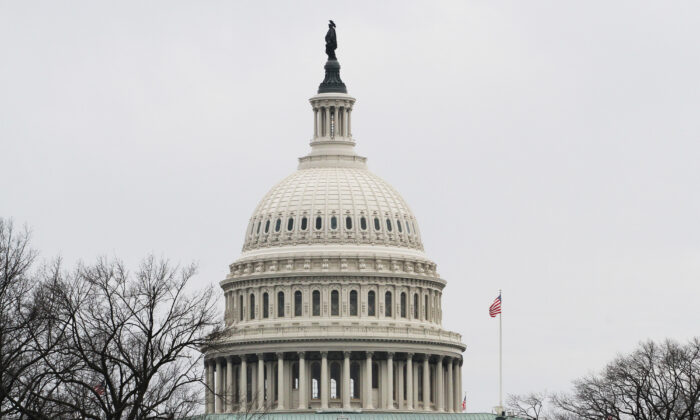 El Capitolio de EE. UU. en Washington, el 23 de marzo de 2023. (Richard Moore/The Epoch Times)