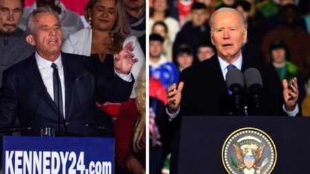 Biden y RFK Jr. expondrán sus visiones enfrentadas en Chicago