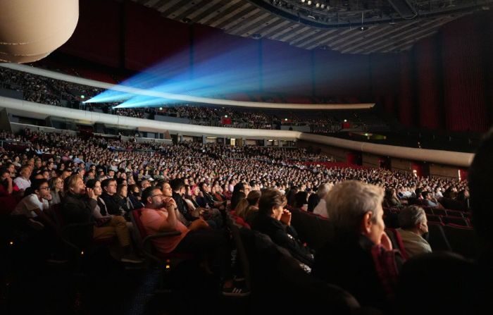El publico mexicano disfruta del espectáculo de Shen Yun Performing Arts el 4 de mayo de 2023 en el Auditorio Nacional, en la Ciudad de México. (Lily Yu/The Epoch Times)