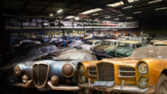 Granero de un coleccionista alberga 230 autos clásicos ocultos durante 40 años: “Más que ecléctico”