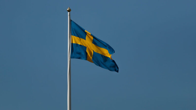 Vista de una bandera sueca en una foto de archivo. (Luke Walker/Getty Images)