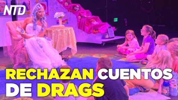 Padres protestan contra hora del cuento de Drag Queens