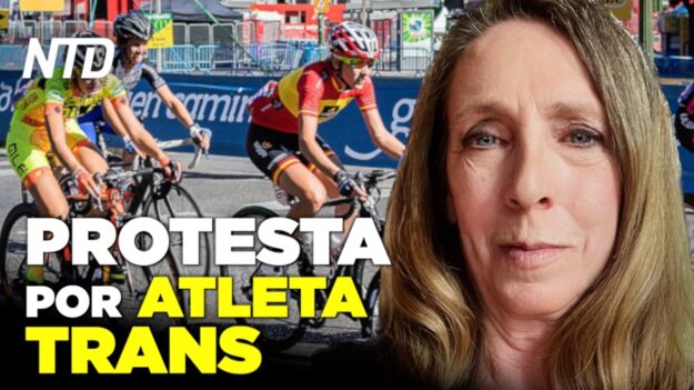 Protestan contra política transgénero en el ciclismo femenino