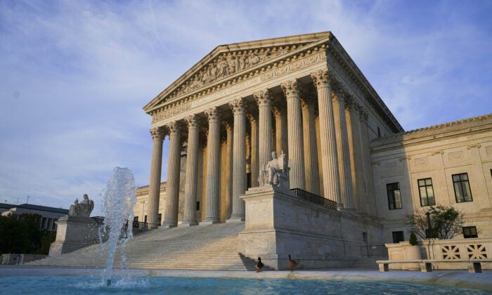 La Corte Suprema de EE. UU. en Washington, el 12 de mayo de 2023. (Madalina Vasiliu/The Epoch Times)