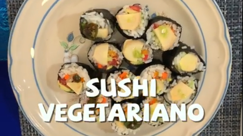 Sushi vegetariano (Captura de pantalla/ Cocina Sublime)