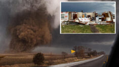 Cazatormentas reza mientras conduce a la casa de unos ancianos durante tornado y logra rescatarlos