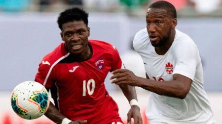 Cuba 1 - 4 Guadalupe por Copa Oro 2023, FUTBOL-INTERNACIONAL