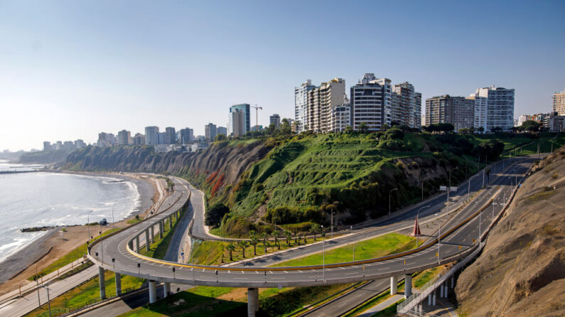 Lima, Perú, el 24 de abril de 2020. (Stringer/Getty Images)