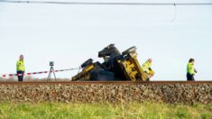 Tren que transportaba sustancias químicas peligrosas se descarrila en Montana tras derrumbe de puente
