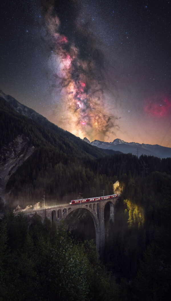 "El tren nocturno", de Alexander Forst. (Cortesía de Alexander Forst)