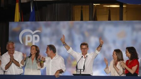 Feijóo del PP gana las elecciones pero no logra la mayoría necesaria para llegar a la Moncloa