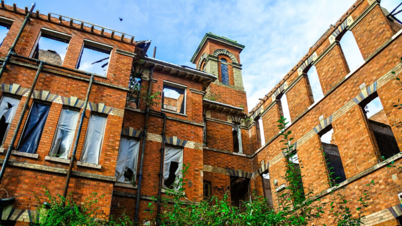 St Crispin's Hospital psiquiátrico abandonado de Duston, Northampton, Northamptonshire, Inglaterra. (Pixabay/ StevenGoddard)