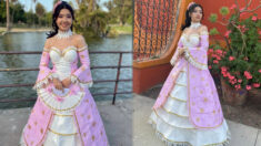 Adolescente gana 10,000 dólares por increíble vestido de graduación hecho con cinta adhesiva
