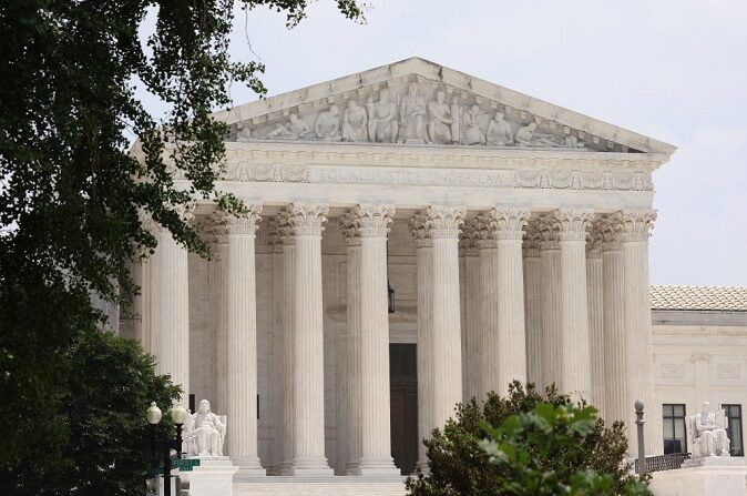 La Corte Suprema de EE. UU. en una imagen del 30 de junio de 2023 en Washington, DC. (Kevin Dietsch/Getty Images)
