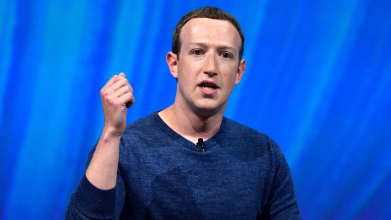 El director ejecutivo de Facebook, Mark Zuckerberg, en París, el 24 de mayo de 2018. (Gerard Julien/AFP/Getty Images)