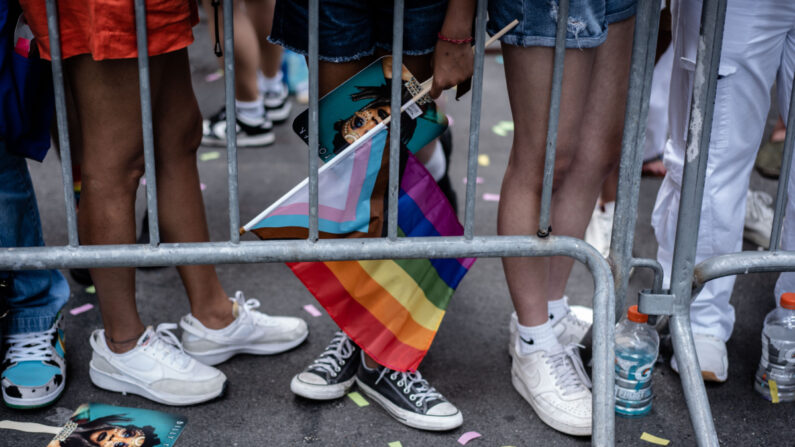 La Marcha anual del Orgullo de Nueva York, en Nueva York, el 25 de junio de 2023. (Samira Bouaou/The Epoch Times)
