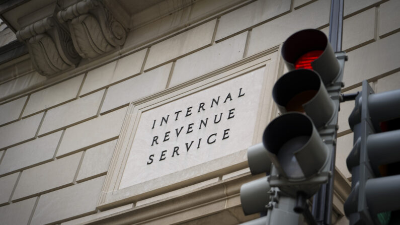 Edificio del Servicio de Impuestos Internos (IRS) en Washington el 28 de junio de 2023 (Madalina Vasiliu/The Epoch Times)

