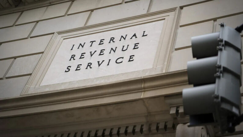 Edificio del Servicio de Impuestos Internos (IRS) en Washington, el 28 de junio de 2023 (Madalina Vasiliu/The Epoch Times)
