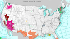 Agencia federal emite alerta meteorológica para millones mientras se declaran estados de emergencia