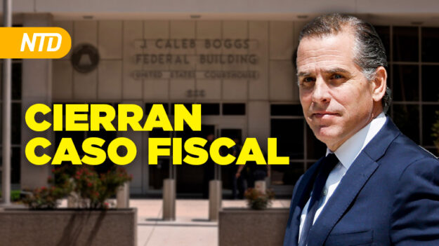 NTD Día [18 agosto] Juez desestima cargos fiscales contra Hunter Biden; Documentos sugieren estrategia de debate de DeSantis