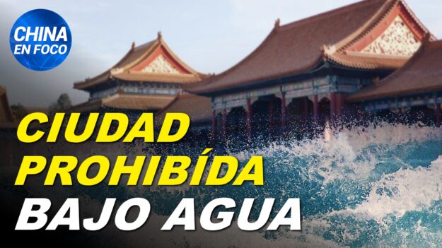 Acontecimiento histórico en China: Se inunda la ciudad prohibida. No pasaba hace 600 años