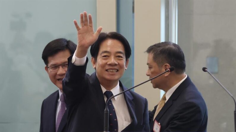 El vicepresidente de Taiwán, William Lai. EFE/EPA/Ritchie B. Tongo
